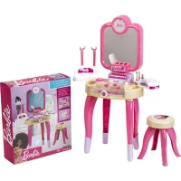 Jouet de beauté - KLEIN - Centre de beauté Barbie Happy Vibes - Complet avec de nombreux accessoires et lumiere.(m-3)