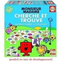 Jeu d'apprentissage - EDUCA - Monsieur Madame - Cherche Et Trouve(m-1)