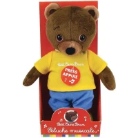 PETIT OURS BRUN Peluche Musicale Pour Enfants - 22 cm(m-2)