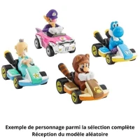Hot Wheels - Véhicule Mario Kart (modele aléatoire) - Petite Voiture  - 3 ans et + GBG25(m-3)