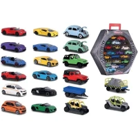 Coffret 20 véhicules Majorette - Collections Street Car, SOS, Racing - Multicolore - Intérieur - MAJO SET 20PCS(m-1)