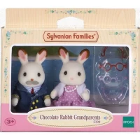 SYLVANIAN FAMILIES - 5190 - Grands-Parents Lapin Chocolat - Les familles(m-3)