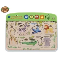 Jouet en bois interactif - VTECH - Mon Premier Puzzle des Animaux - FSC(m-1)