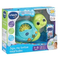 Tortue musicale VTECH JUJU MA TORTUE MAGI BULLES pour bébé de 1 a 5 ans(m-2)