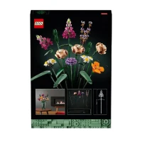 LEGO 10280 Icons Bouquet de fleurs, Fleurs artificielles, collection botanique, set pour adultes(m-5)