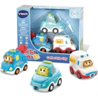 VTECH - Tut Tut Bolides - Coffret Trio City (Berline + Dépanneuse + Ambulance)(m-1)