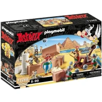 PLAYMOBIL 71268 Numerobis et la bataille du Palais, Siege des Romains, 56 pieces, Astérix(m-1)