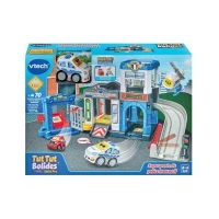 VTECH TUT TUT BOLIDES SERIE PRO - SUPER POSTE DE POLICE INTERACTIF (+ CHRIS, LIEUTENANT DE POLICE)(m-3)
