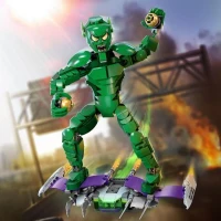 LEGO Marvel 76284 Figurine du Bouffon Vert a Construire Jouet Enfant Super-héros(m-4)
