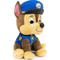 Peluche Chase la Pat' Patrouille - PAW PATROL - 25 cm - Mixte - Marron - Enfant(m-2)