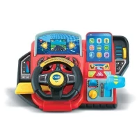 Simulateur de conduite pour enfant - VTECH Super Console Turbo Pilote - Écran couleur et 20 jeux inclus(m-2)