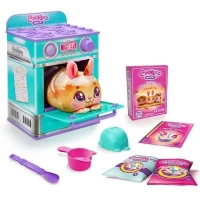 Fabrique a Pâtisserie Bleue - MOOSE TOYS - COOKEEZ MAKERY - Four interactif, peluche parfumée et accessoires(m-1)