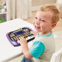 Tablette éducative VTECH P'tit Genius Magic Light pour enfants de 2 ans et plus - Noir/Bleu - Mixte(m-5)