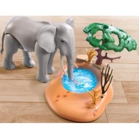 PLAYMOBIL 71294 Explorateurs avec animaux de la savane, Wiltopia, Avec 1 éléphant et des animaux, Des 4 ans(m-5)