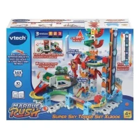 Circuit de billes VTECH MARBLE RUSH - SUPER SKY TOWER SET XL300E - 143 pieces - Pour enfants de 4 ans et plus(m-2)