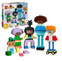 LEGO 10423 DUPLO Ma Ville Personnages a Construire aux Différentes Émotions, Jouet avec 71 Briques avec 5 Personnages(m-1)
