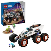 LEGO 60431 City Le Rover d'Exploration Spatiale et la Vie Extraterrestre, Jouet avec 2 Minifigurines, Figurines de Robot(m-1)