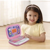 Ordinateur Interactif Enfant - VTECH - Ordi Genius Kid - Rose - 20 activités - Personnalisable(m-2)