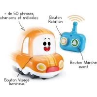 Bolide radiocommandé - VTECH - Super Cory Bolides Radiocommandé - Enfant - Orange et bleu(m-3)