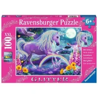 Puzzle enfant 100 pieces XXL - Licorne scintillante - Ravensburger(m-2)
