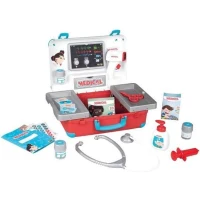 Smoby - Malette médicale  - Nombreux accessoires de médecin - Dés 3 ans - Fabriqué en France(m-1)