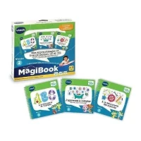 Livre Interactif Magibook - VTECH - Mes Apprentissages de Grande Section, CP et CE1 - Pack de 3 livres(m-4)