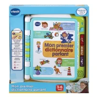 Dictionnaire Parlant pour Enfant - VTECH - Mon Premier Dictionnaire Parlant - 200 Mots - 2 Ans Garantie(m-6)