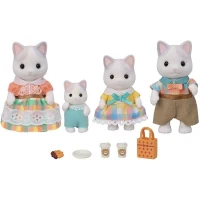 SYLVANIAN FAMILIES 5738 - La famille Chat Latté(m-4)