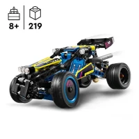 LEGO 42164 Technic Le Buggy Tout-Terrain de Course, Véhicule de Rallye, Jouet de Construction de Voiture de Course(m-2)