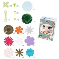 Smoby - Loisirs créatif - Set de création fleurs objets décoratifs - 200 accessoires - Fabriqué en France(m-3)