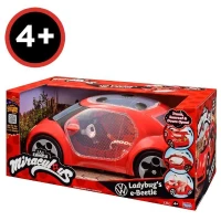 Voiture Miraculous Ladybug - Volkswagen e-Beetle de Ladybug - Bandai(m-6)