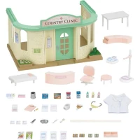 Cabinet médical miniature - SYLVANIAN FAMILIES - 5096 - Accessoires inclus(m-2)