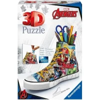 Puzzle 3D Sneaker Avengers - Ravensburger - Pot a crayons 108 pieces - Des 8 ans(m-1)