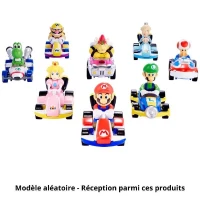 Hot Wheels - Véhicule Mario Kart (modele aléatoire) - Petite Voiture  - 3 ans et + GBG25(m-1)