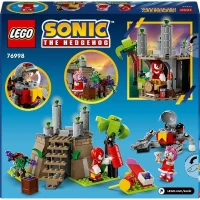 LEGO Sonic the Hedgehog 76998 Knuckles et le sanctuaire du Master Emerald Set pour gamers(m-6)