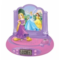 Radio Réveil Projecteur Disney Princesses Raiponce - LEXIBOOK(m-4)