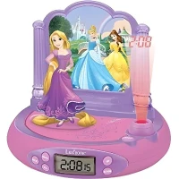Radio Réveil Projecteur Disney Princesses Raiponce - LEXIBOOK(m-1)