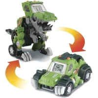 VTECH - Switch & Go Dinos - Drex, Super T-Rex (Jeep) - T-Rex interactif a transformer en Jeep tout terrain(m-1)