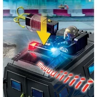 PLAYMOBIL 71144 Véhicule d'intervention des forces spéciales, Les policiers, City Action, Unité d'élite, 73 pieces, Des 5 ans(m-5)