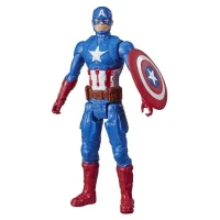 Figurine Captain America 30 cm, jouet Avengers Titan Hero Series pour enfants a partir de 4 ans, Marvel(m-2)
