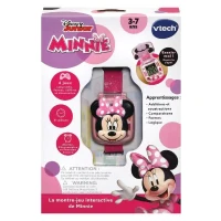 Montre-Jeu Interactive de Minnie - VTECH - Rose - Pour Enfant de 3 Ans et Plus(m-2)