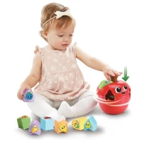 Jouet éducatif pour bébé - VTECH BABY - Tourni Pomme des Formes - Multicolore - Rouge - A partir de 12 mois(m-2)