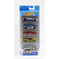 Coffret de 5 voitures Hot Wheels - Modele aléatoire - 400+ modeles - 15 thématiques 1806(m-1)