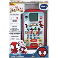 VTECH - SPIDEY - Le Smartphone Éducatif de Spidey - Enfant - Rouge - Mixte - 3 ans - Pile(m-3)