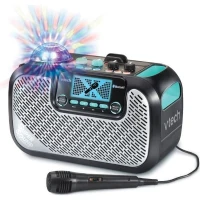 Enceinte Karaoké VTECH - Supersound Karaoke - 40W - Noir et gris - Pour enfants a partir de 14 ans(m-1)