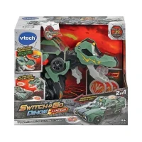 VTECH - Switch & Go Dinos Lanceur - Tyram, Super T-Rex Lance Flammes(m-4)