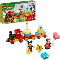 LEGO 10941 DUPLO Disney Le Train d'Anniversaire de Mickey et Minnie Jouet pour Enfant de 2 ans et plus avec Train et Figurines(m-1)
