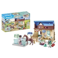 PLAYMOBIL 71352 - Vétérinaire et centre de thérapie - Horses of Waterfall - Pour enfants des 5 ans(m-6)