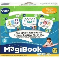 Livre Interactif Magibook - VTECH - Mes Apprentissages de Grande Section, CP et CE1 - Pack de 3 livres(m-1)