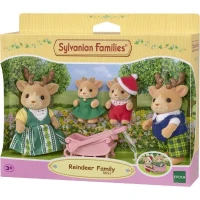 Poupée - SYLVANIAN FAMILIES - La famille Renne - Blanc - Mixte - 5692(m-5)